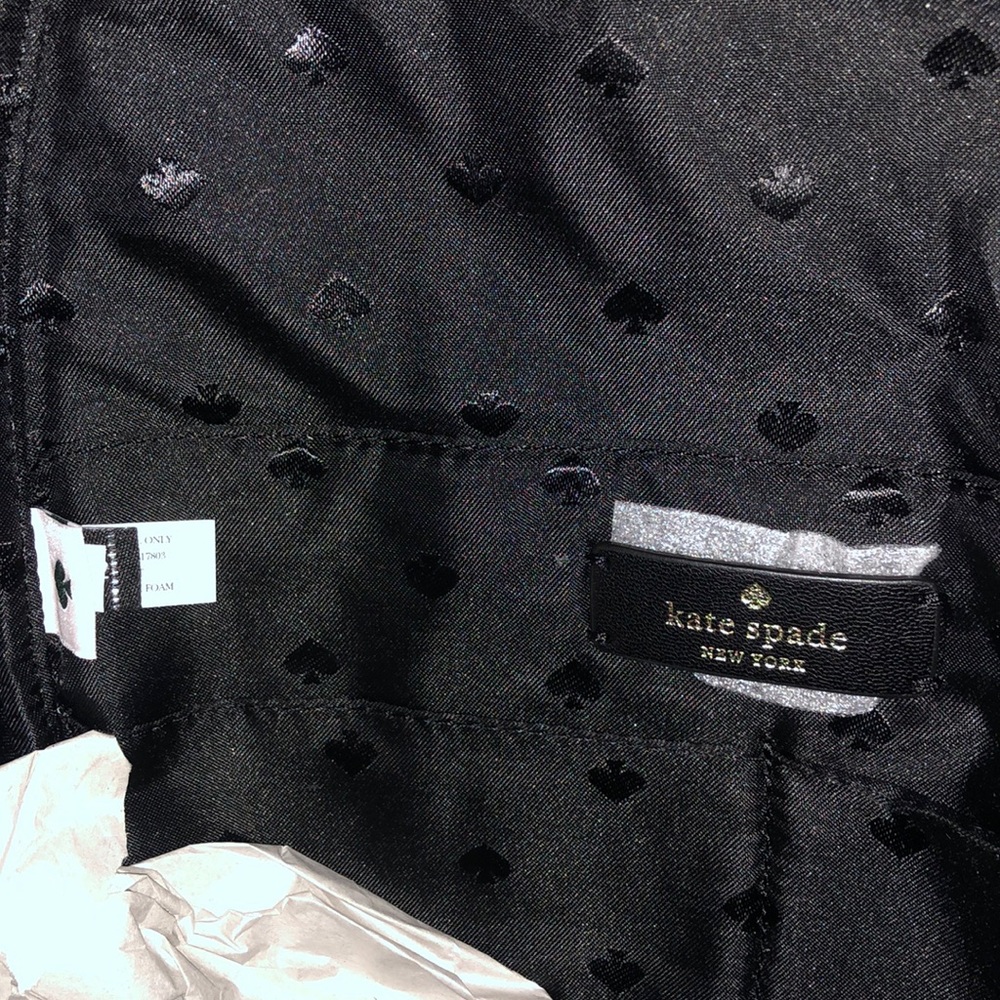 ♠️ kate spade Chelsea Scattered Stars The Little Better Jacquard Nylon Backpack - Picture 11 of 13